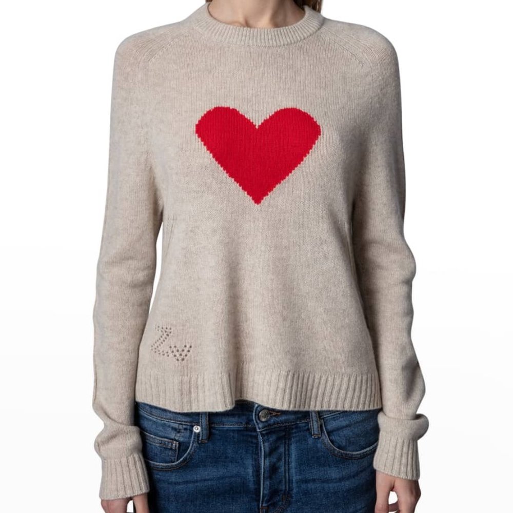 ZADIG & VOLTAIRE Lili 100% Cashmere Sweater / Size S